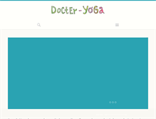 Tablet Screenshot of docter-yoga.de